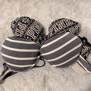 Pink and U.S. POLO bras